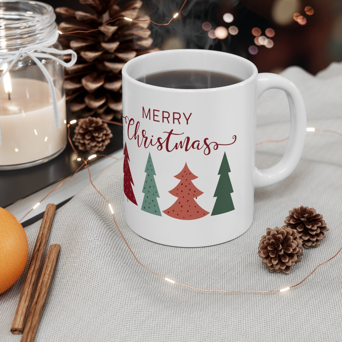 Merry Christmas Ceramic Mug 11oz