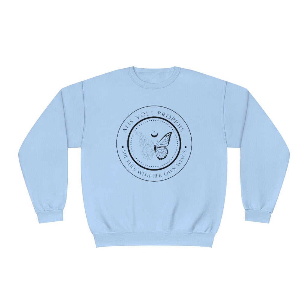 Her Own Wings Crewneck Sweatshirt