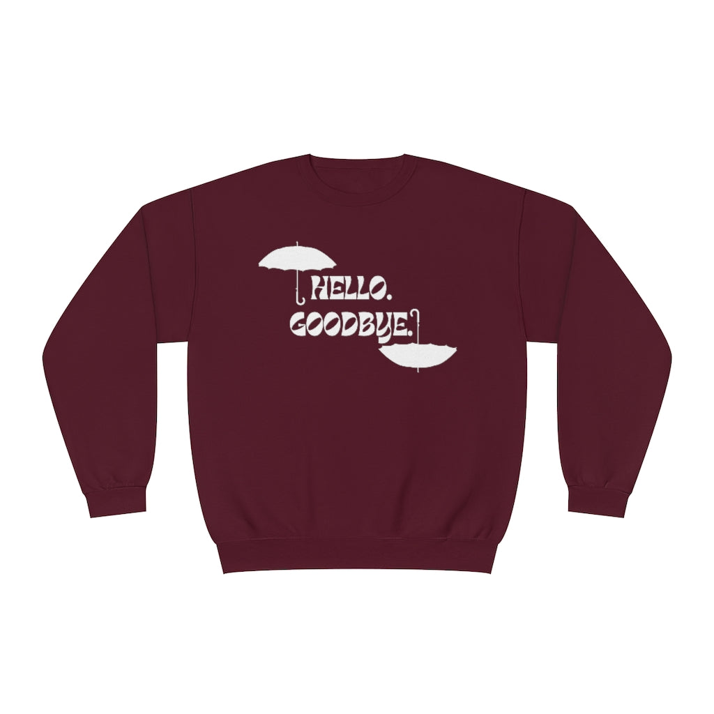 Hello Bye Crewneck Sweatshirt