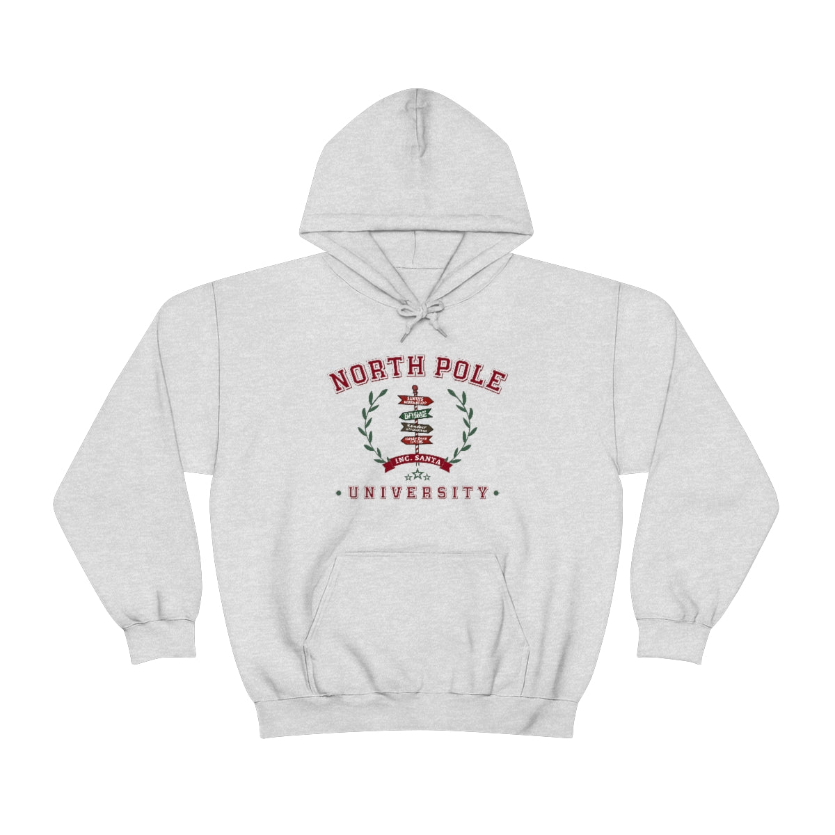 North Pole University Hooded Sweatshirt