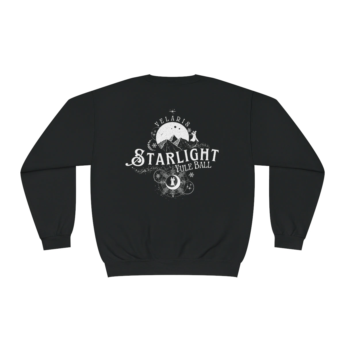 Starlight Yule Ball BACK DESIGN Crewneck Sweatshirt