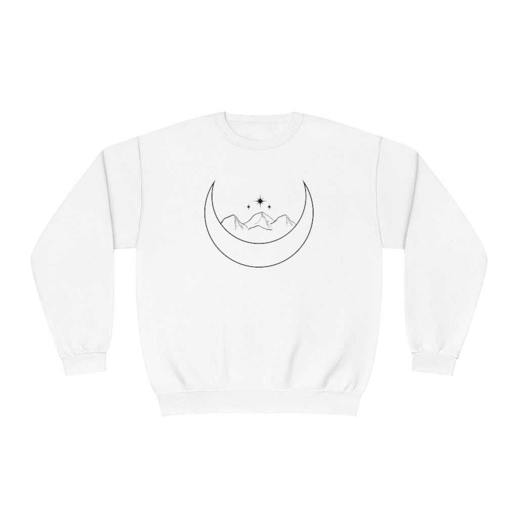 Mountains & Moon Crewneck Sweatshirt