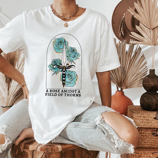 Rose Amidst Thorns *ALICE THE DAGGER* Short Sleeve Tee