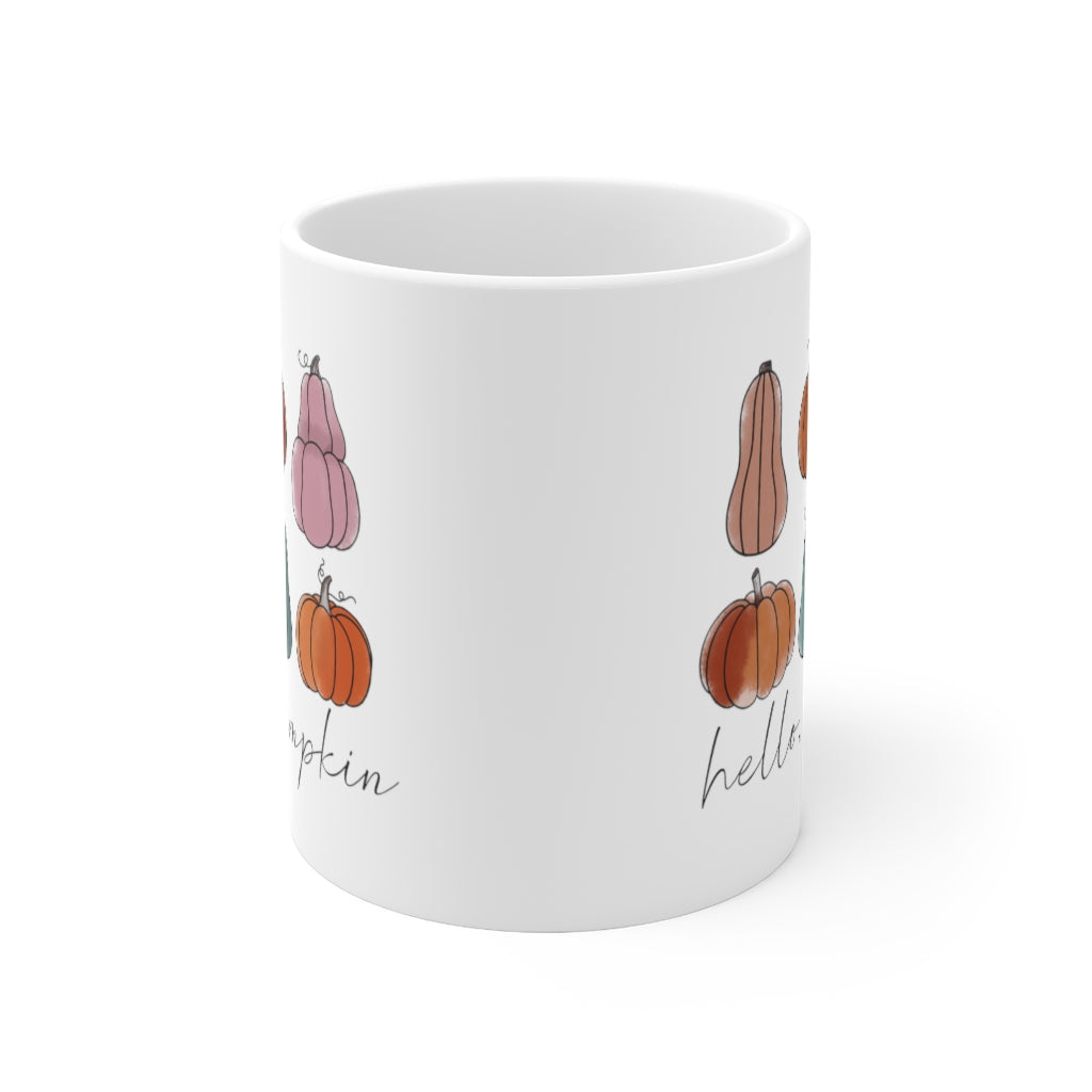 Hello Pumpkin Pastel Mug 11oz