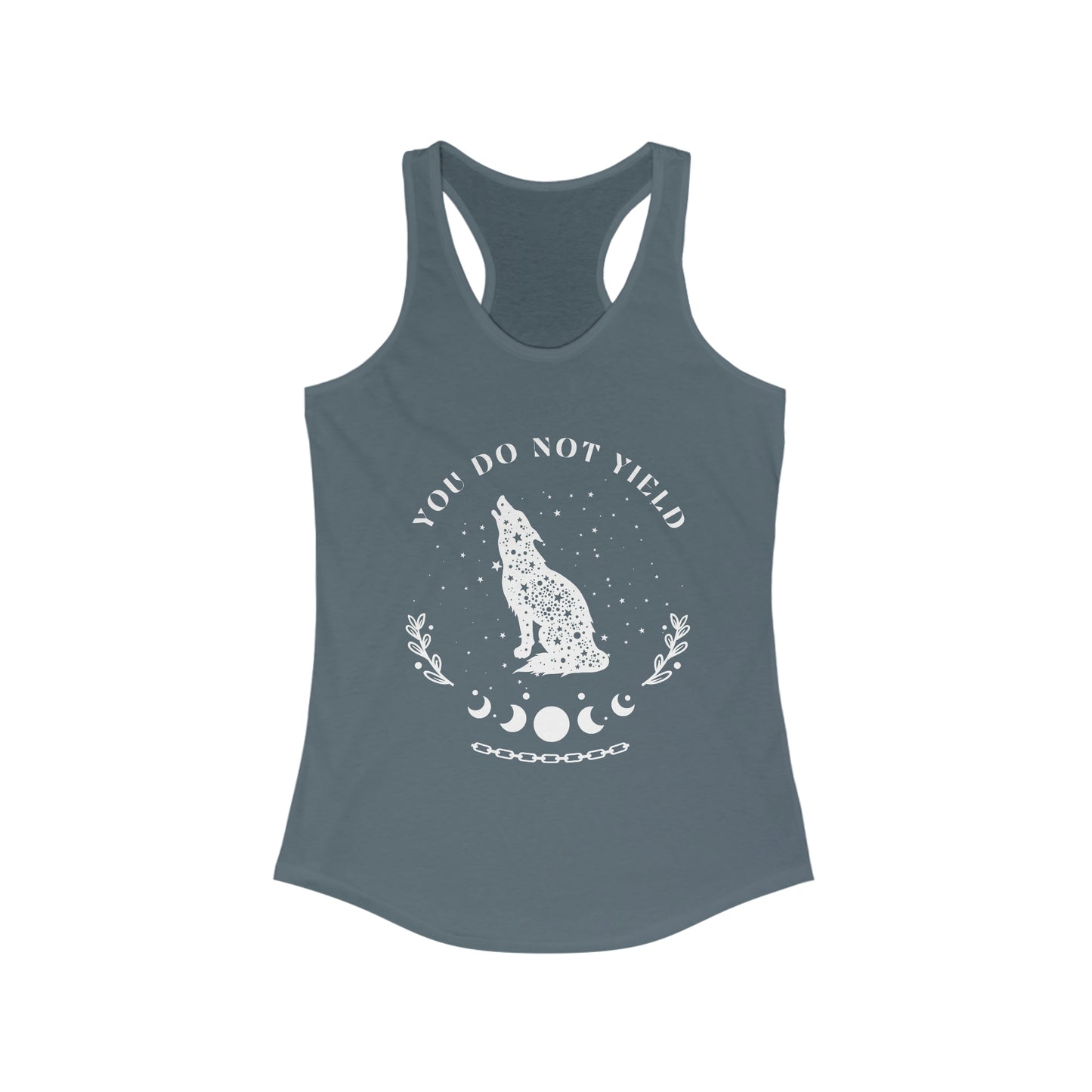 You do not yield Racerback Tank