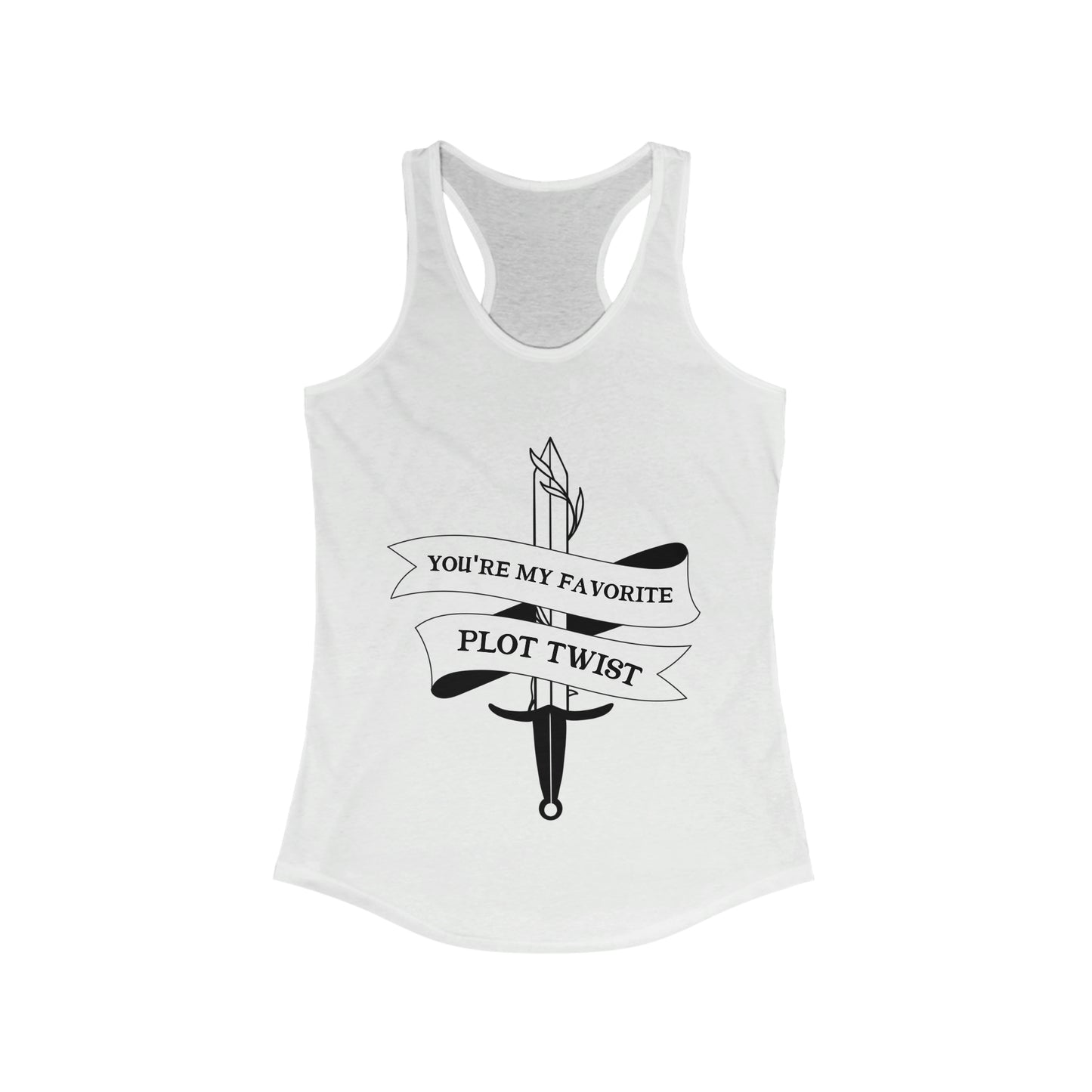 Plot Twist Racerback Tank
