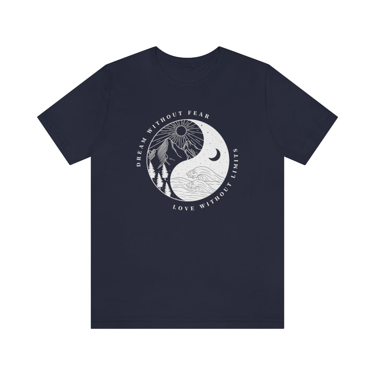 No Fear No Limits Sleeve Tee