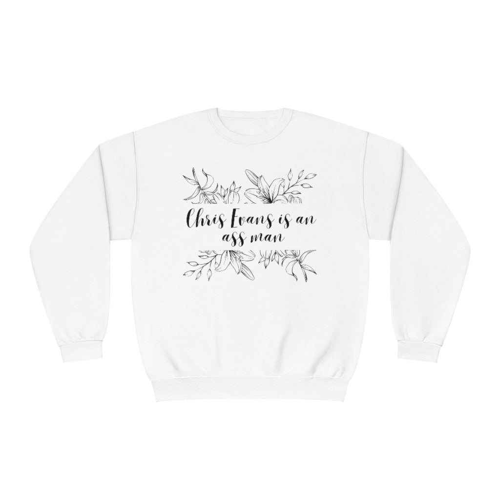 Chris Evans Ass Man Crewneck Sweatshirt