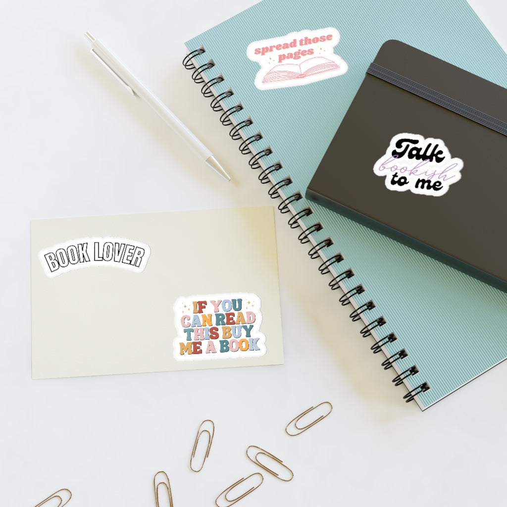 Book Collection Sticker Sheets