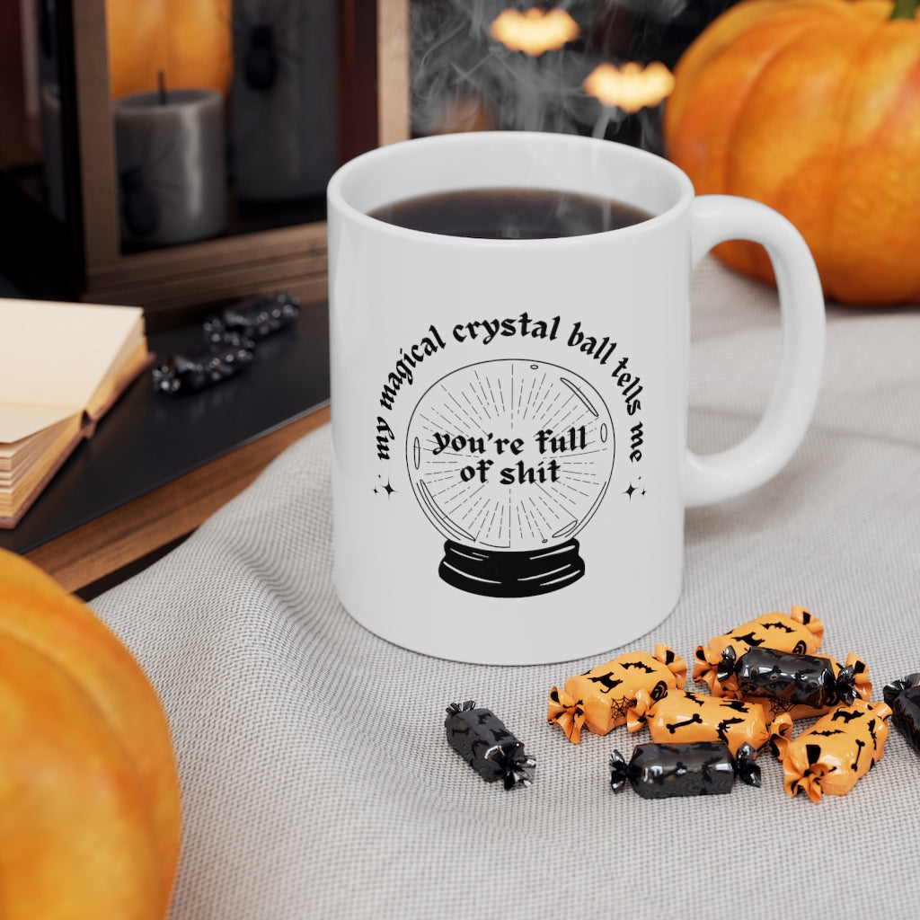 Witch Ball Mug 11oz