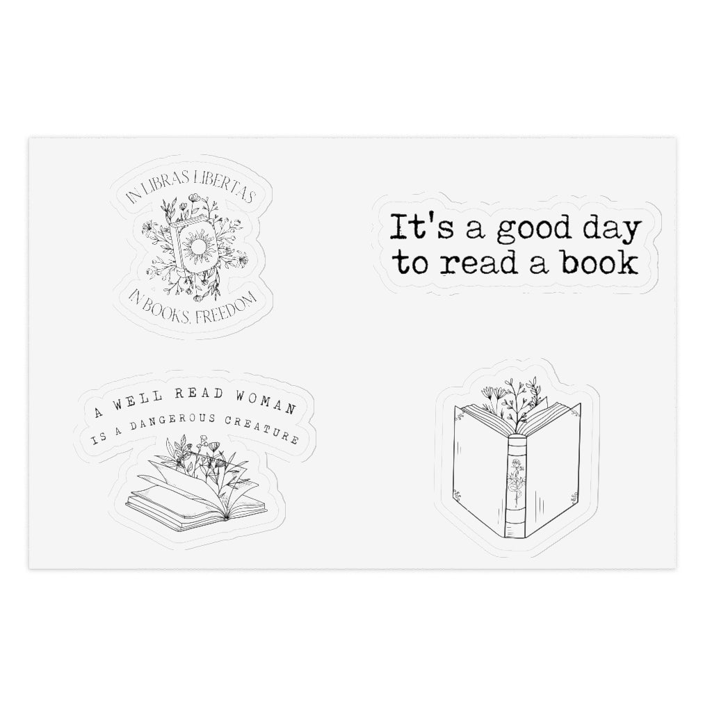 Book Lovers Sticker Sheets