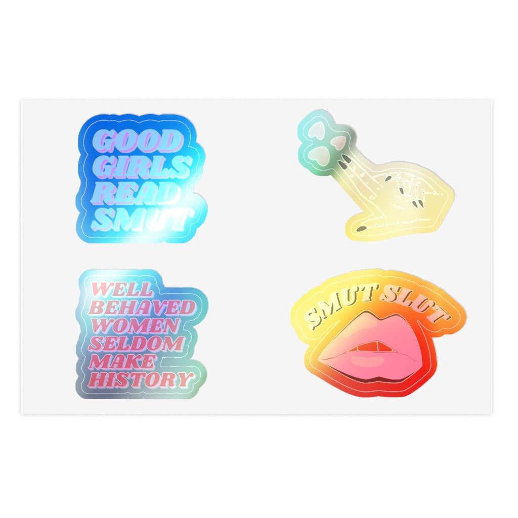 Smutty Books Sticker Sheets