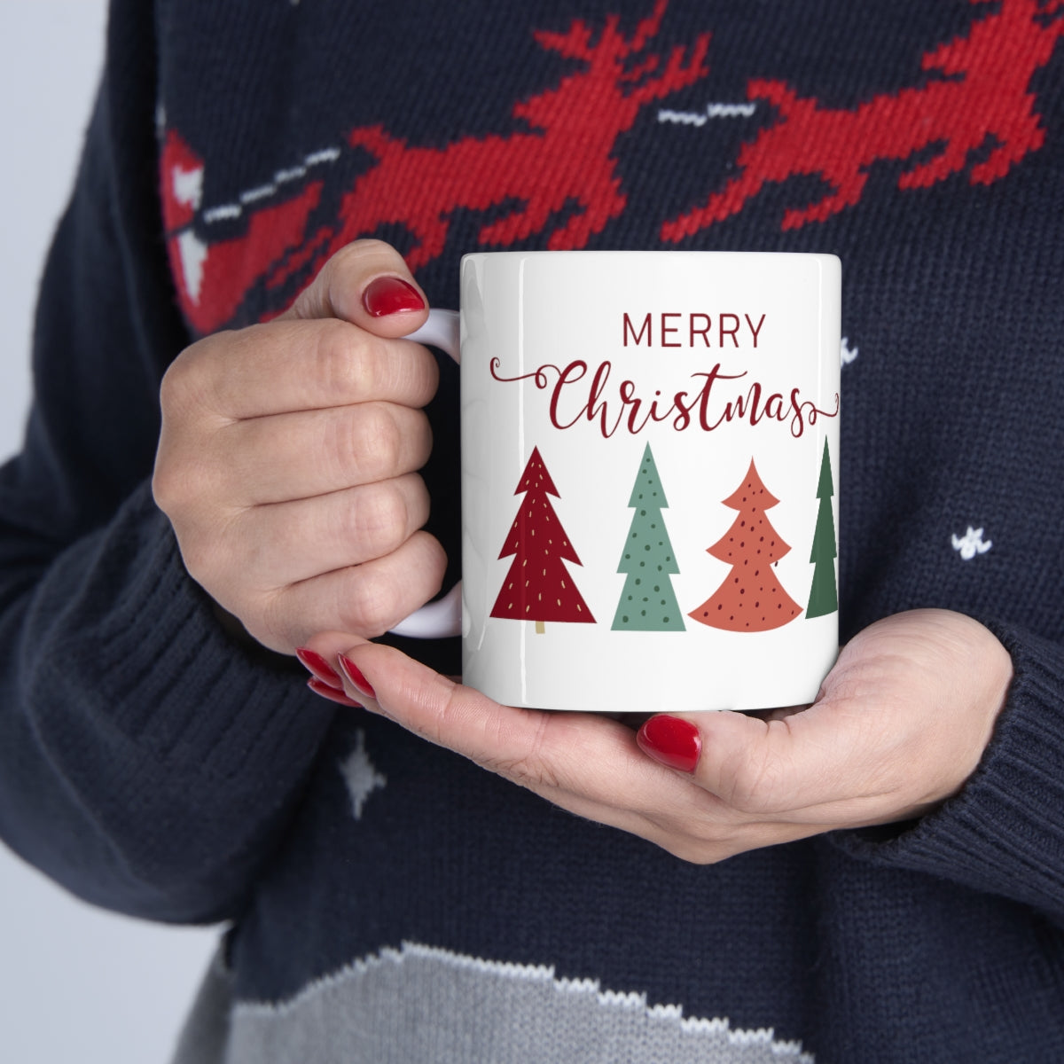 Merry Christmas Ceramic Mug 11oz