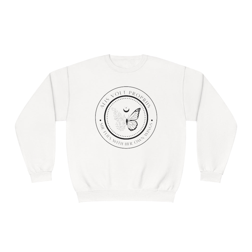 Her Own Wings Crewneck Sweatshirt