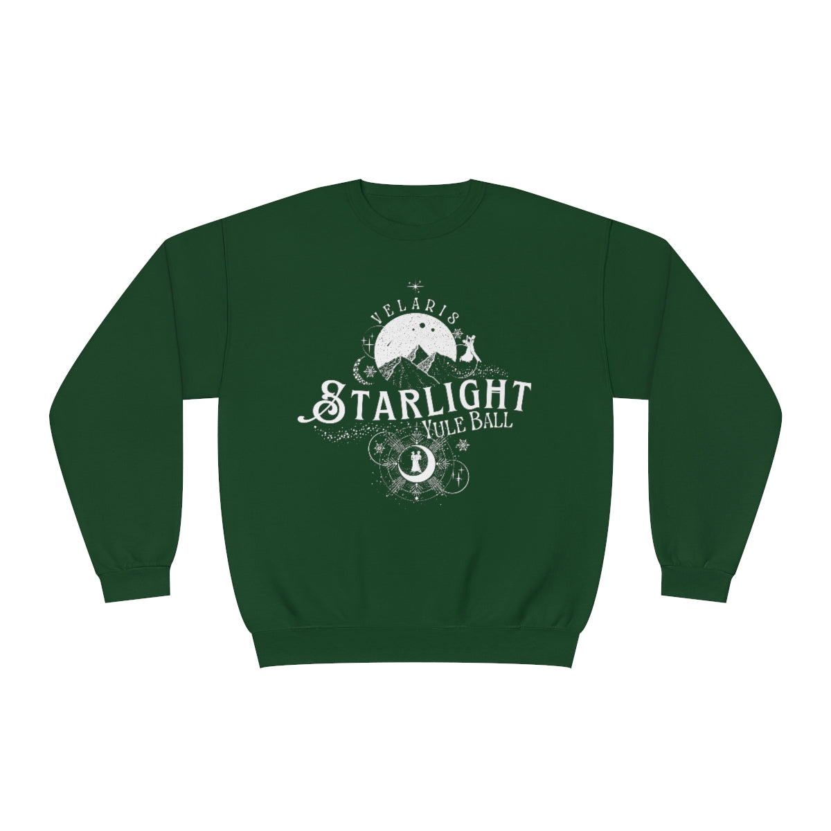 Starlight Yule Ball FRONT DESIGN Crewneck Sweatshirt
