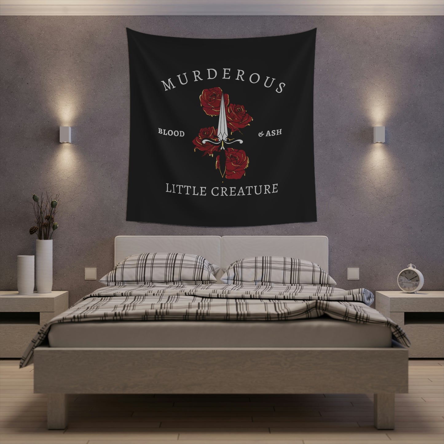 Murderous Creature Wall Tapestry