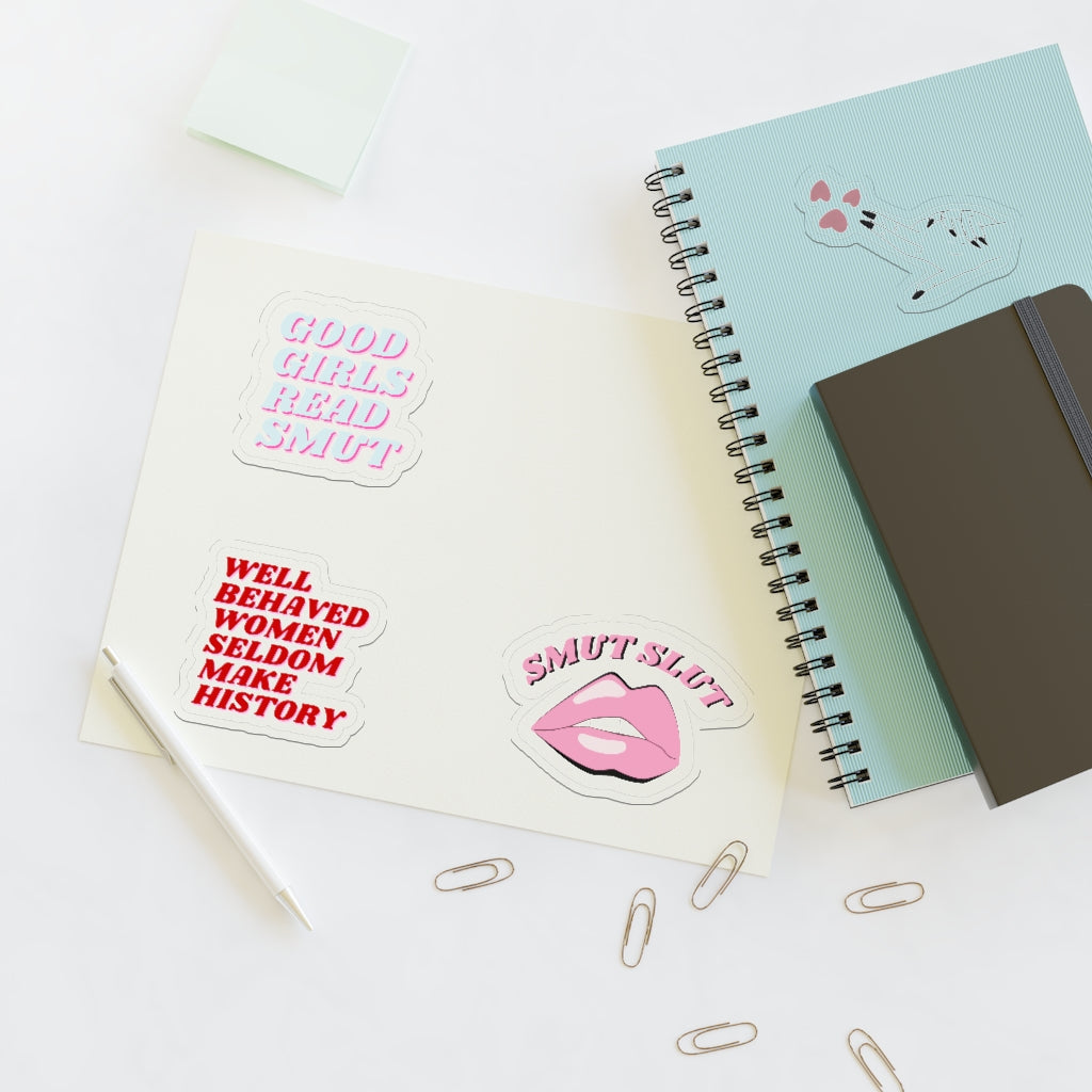 Smutty Books Sticker Sheets