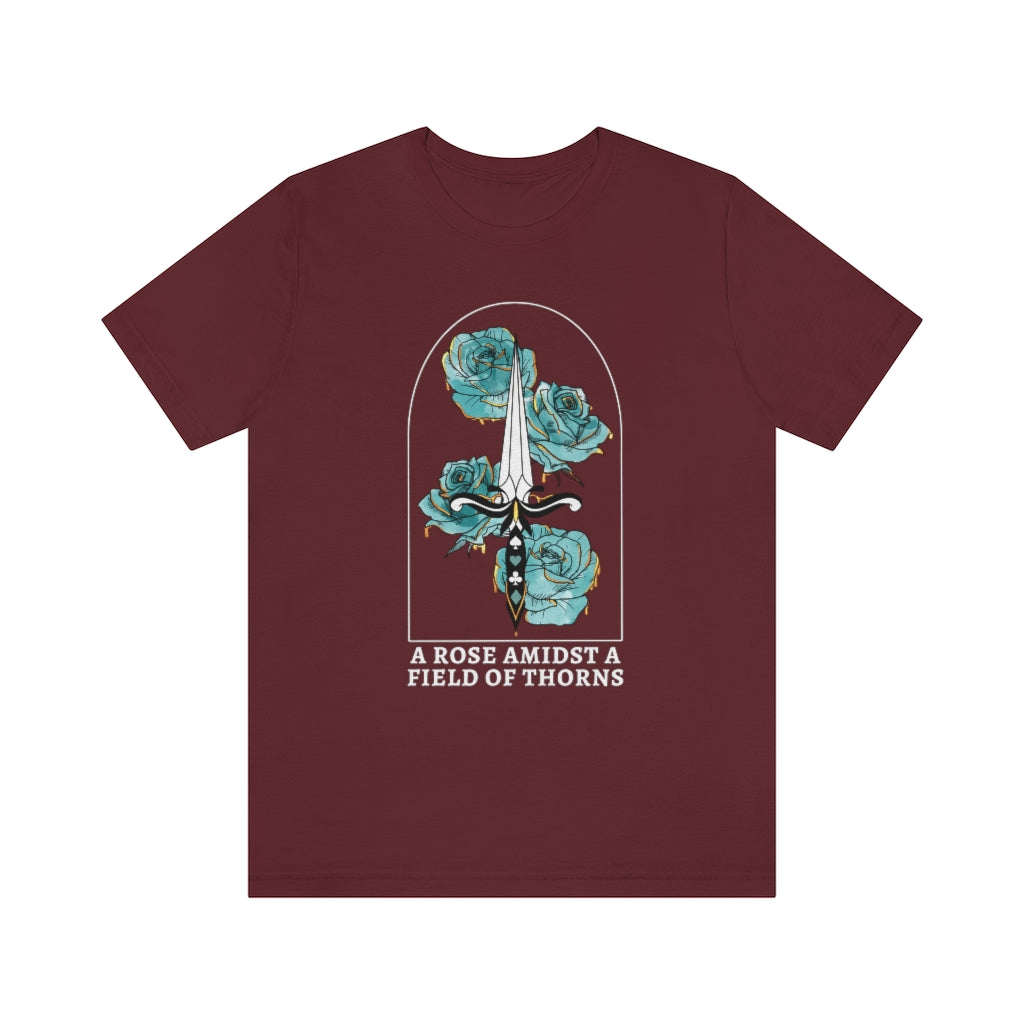 Rose Amidst Thorns *ALICE THE DAGGER* Short Sleeve Tee