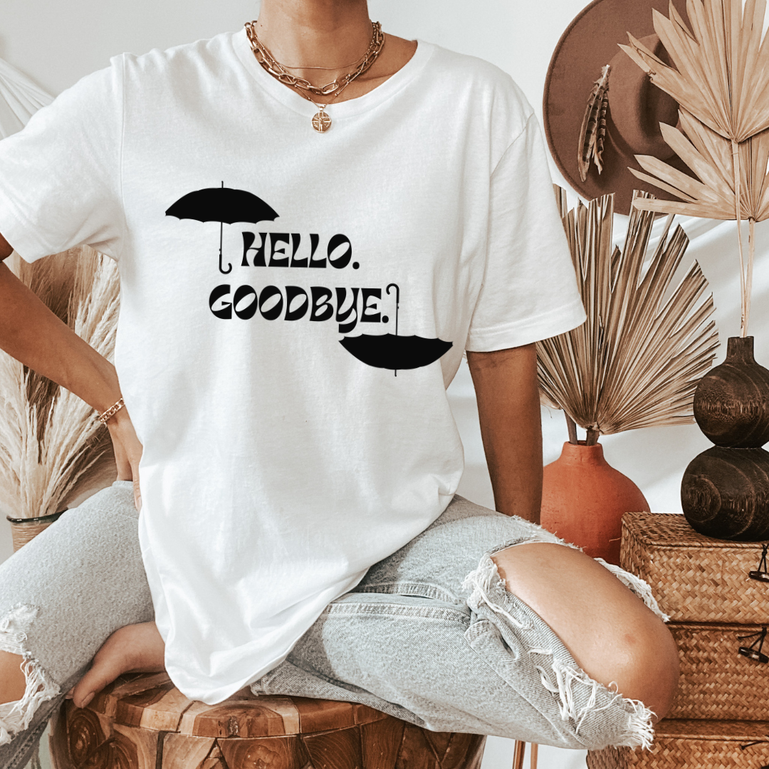 Hello Goodbye Short Sleeve Tee