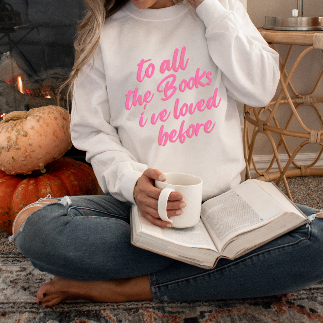 To All The Books Crewneck Sweatshirt