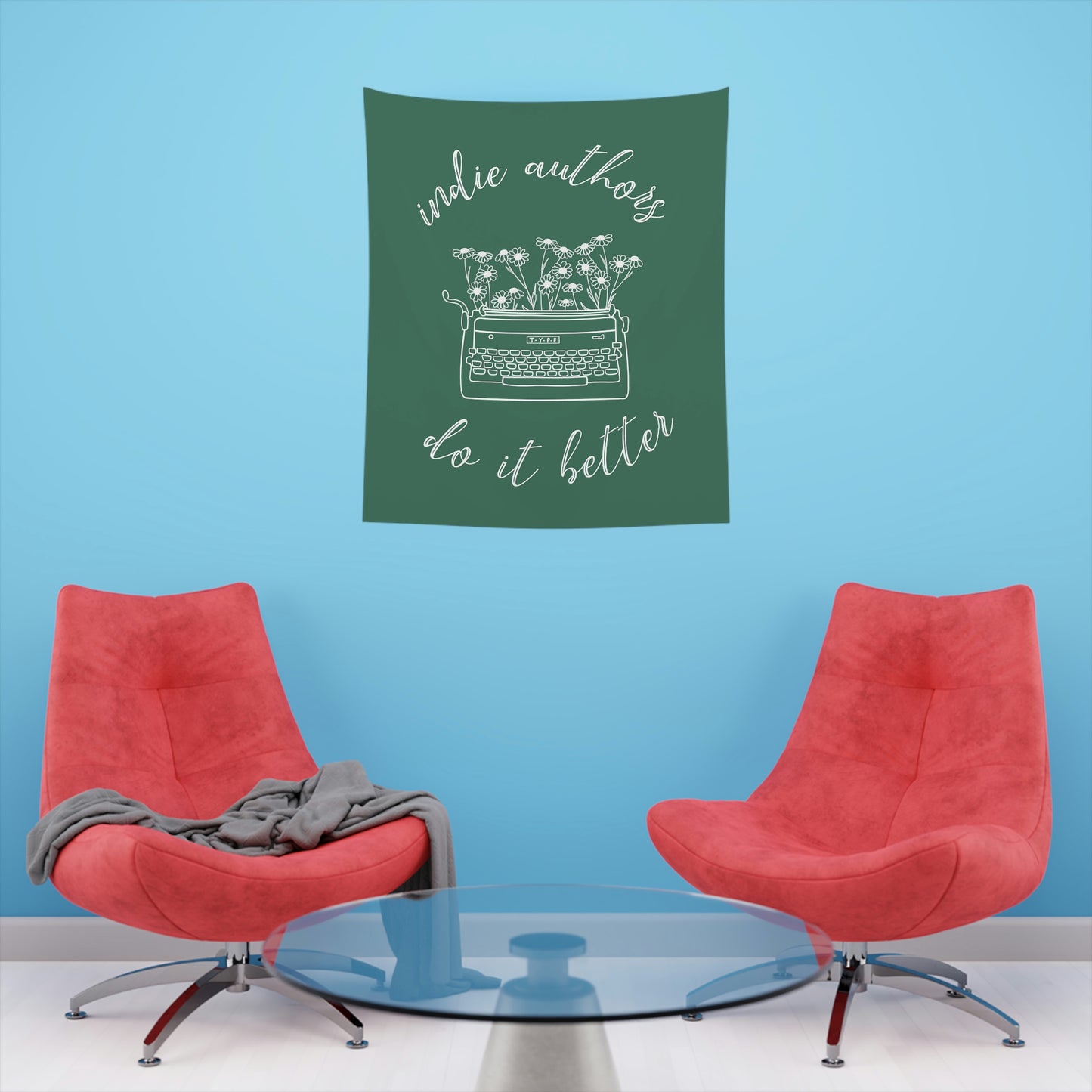 Indie Authors Wall Tapestry