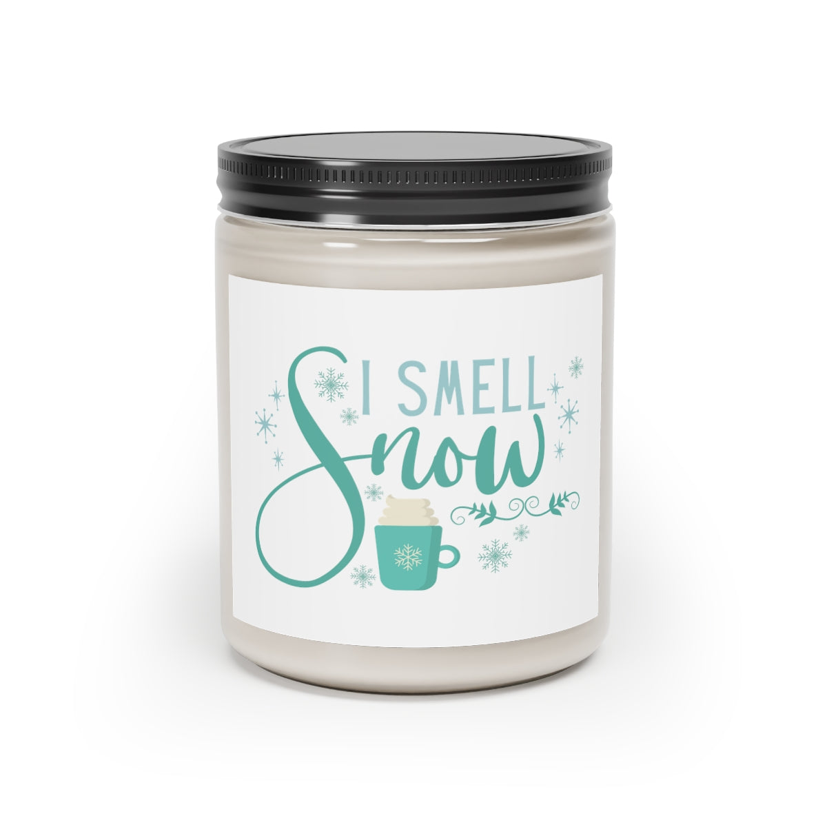 I Smell Snow Scented Candle, 9oz