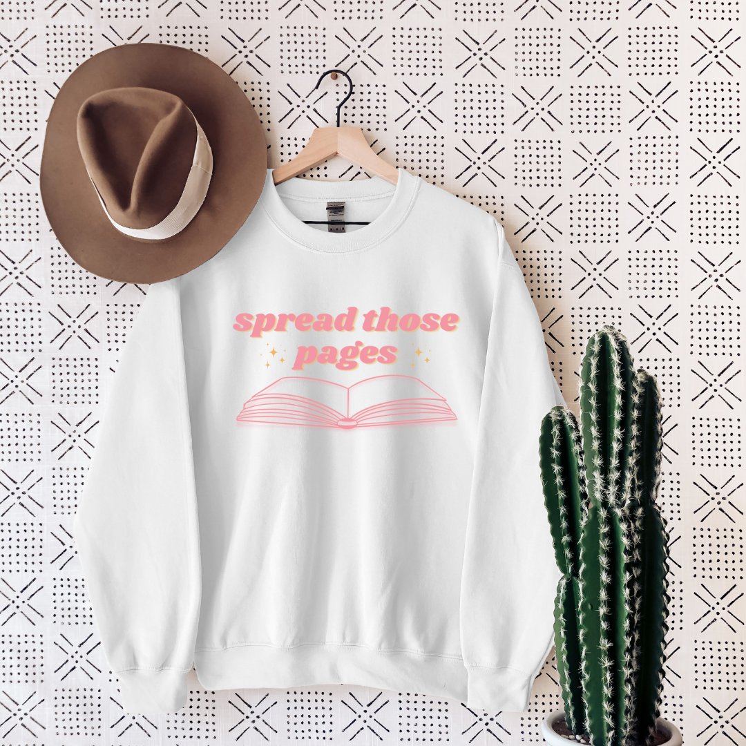 Spread Those Pages Crewneck Sweatshirt