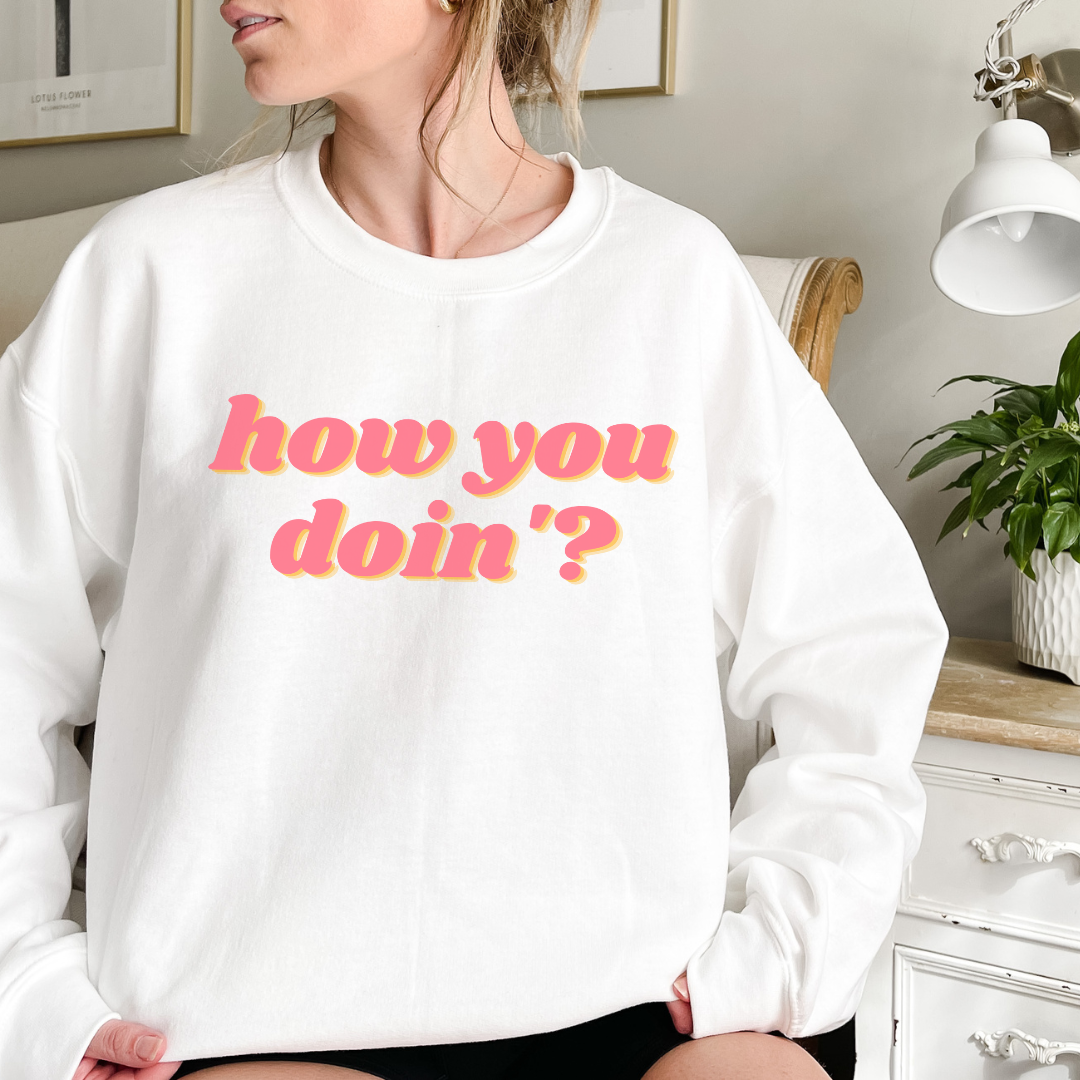 How you? Crewneck Sweatshirt