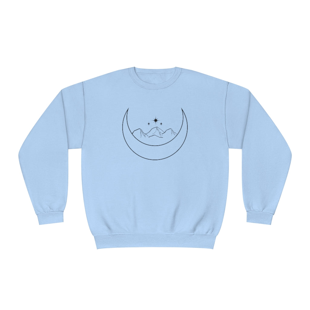 Mountains & Moon Crewneck Sweatshirt