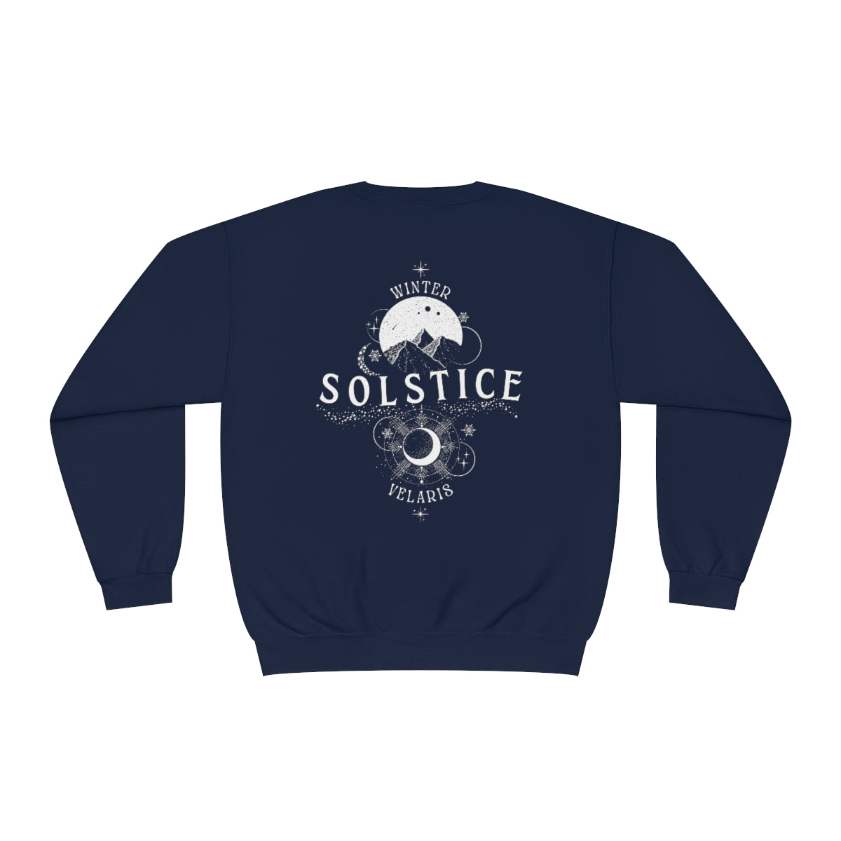 Velaris Winter Solstice BACK Crewneck Sweatshirt