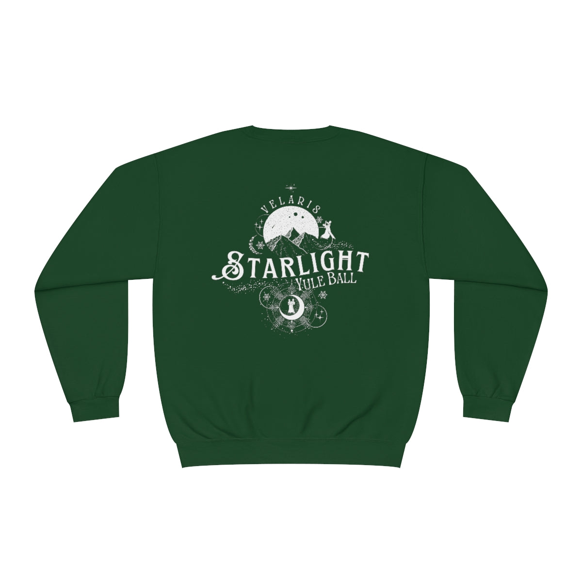 Starlight Yule Ball BACK DESIGN Crewneck Sweatshirt