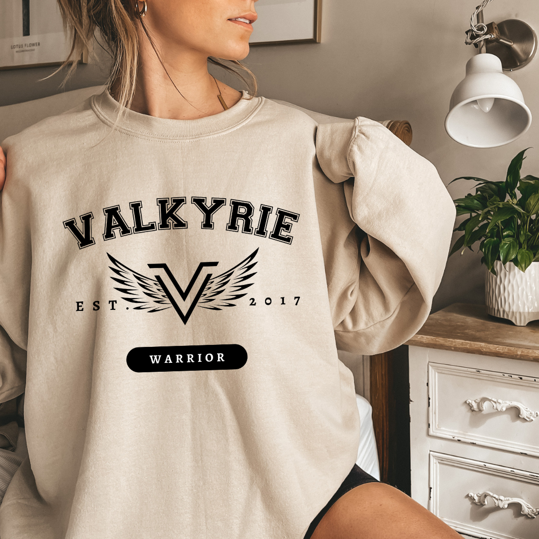 Valkyrie Warrior Crewneck Sweatshirt
