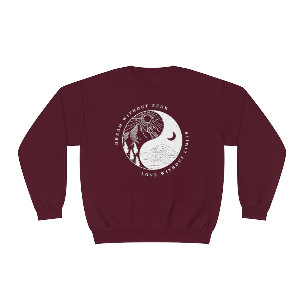 No Fear No Limits Crewneck Sweatshirt