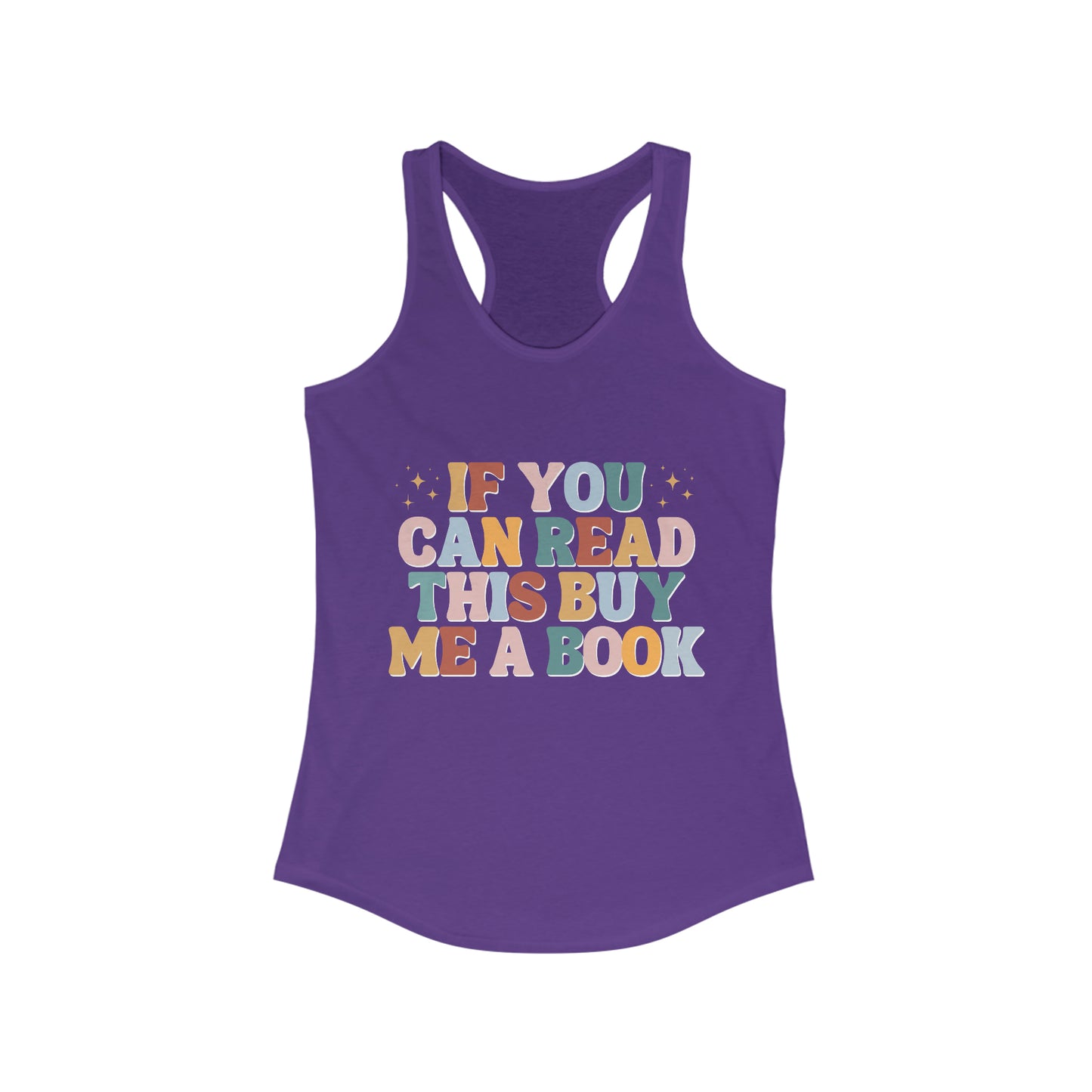 Buy me a Book Racerback Tank
