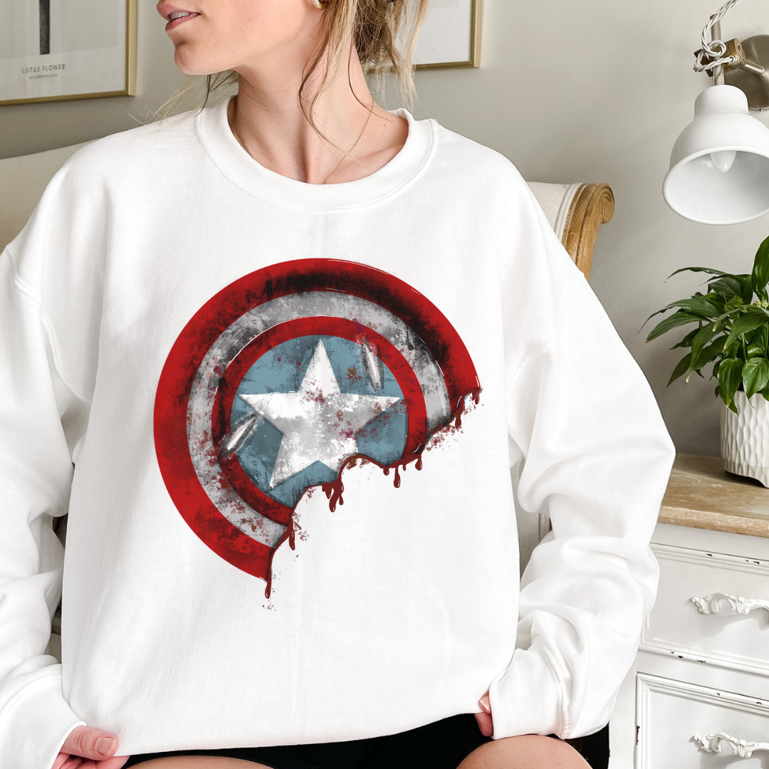 Bloody Shield Crewneck Sweatshirt
