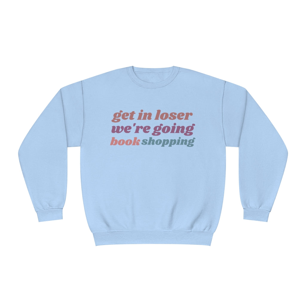 Book Shopping Sweatshirt