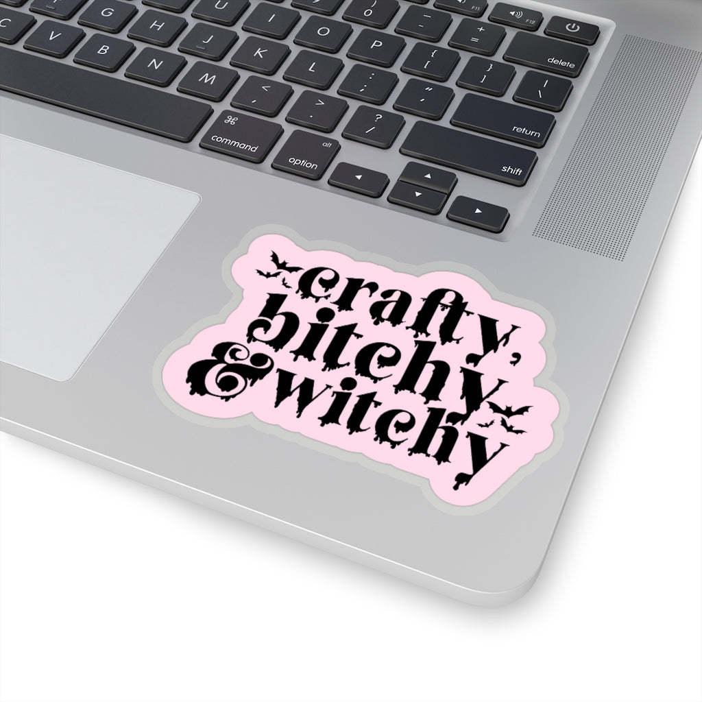Crafty, Bitchy & Witchy Stickers