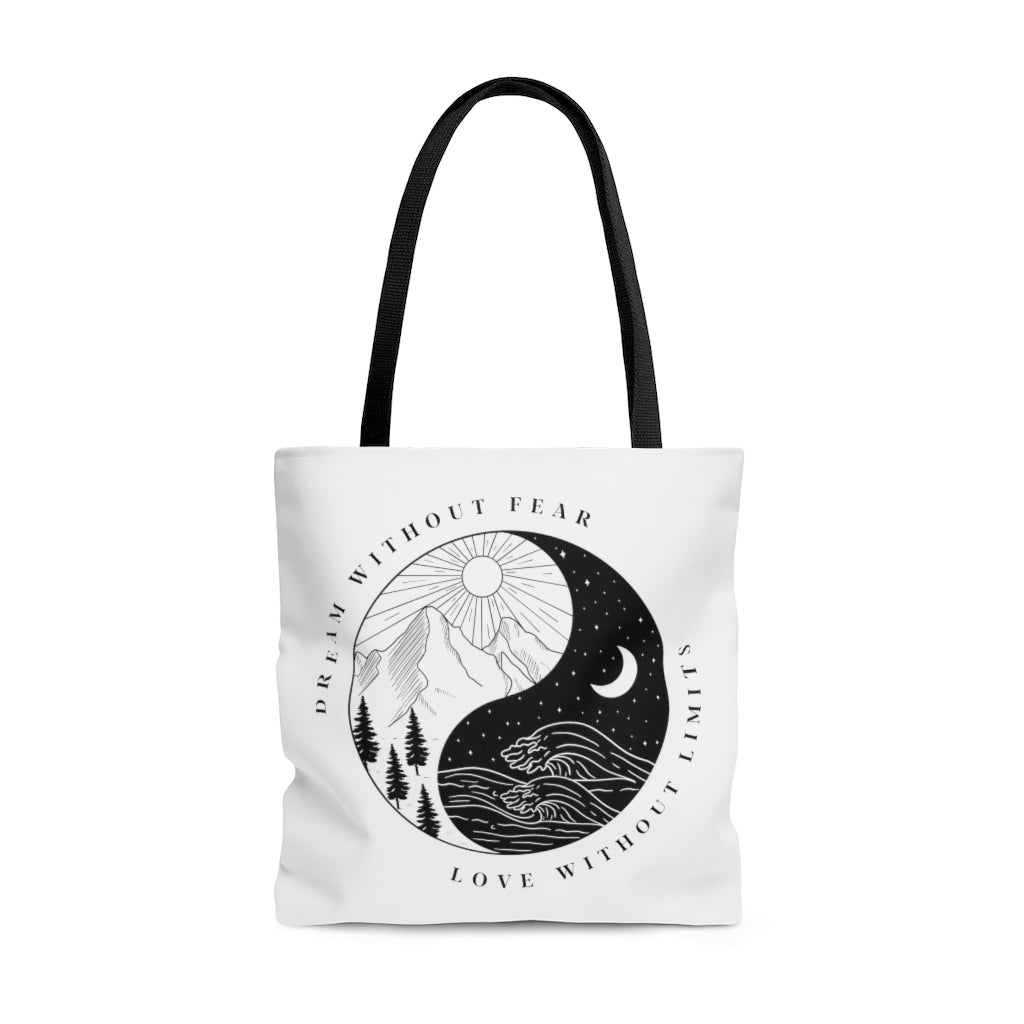 No Fear No Limits Tote Bag