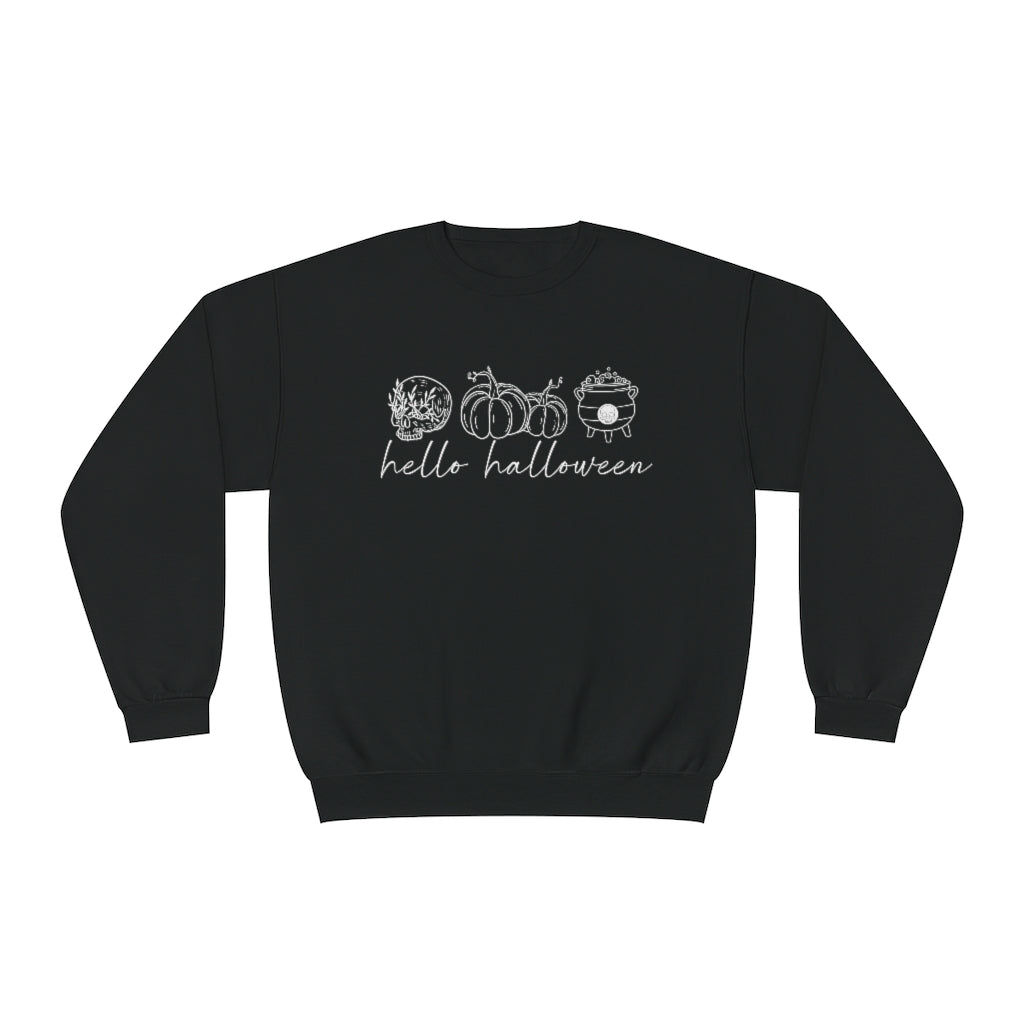 Hello Halloween Crewneck Sweatshirt