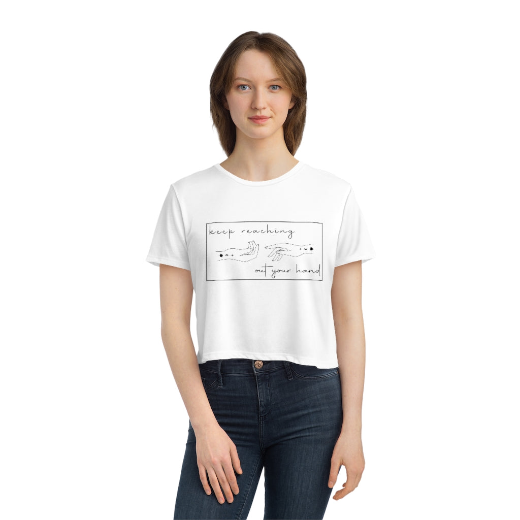 ACOSF Reaching out your hand Cropped Tee