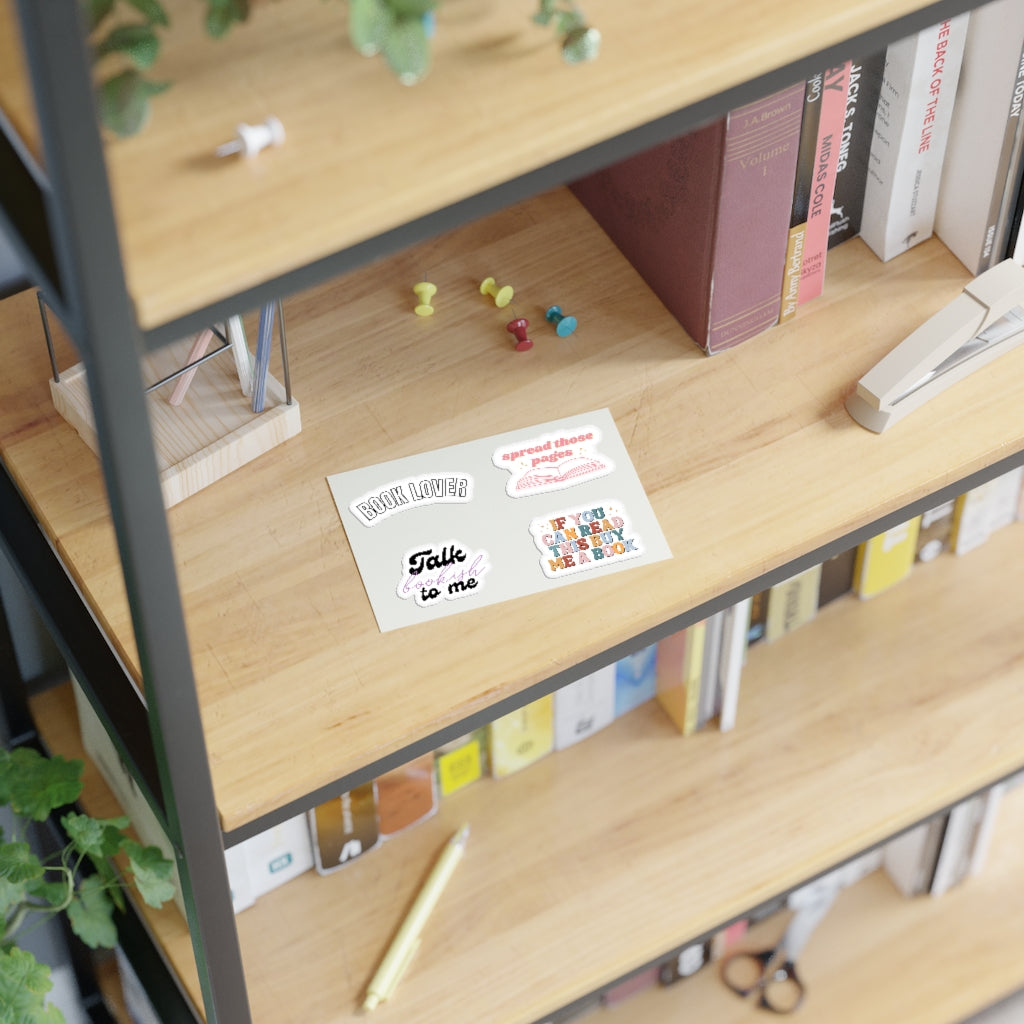 Book Collection Sticker Sheets