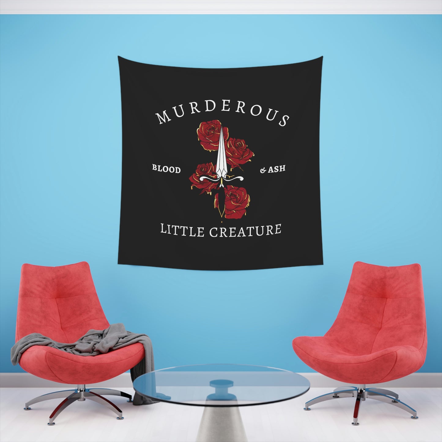 Murderous Creature Wall Tapestry