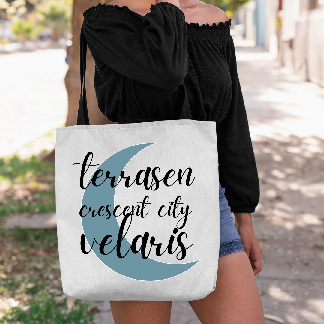 Velaris, Terrasen & Crescent City Tote Bag