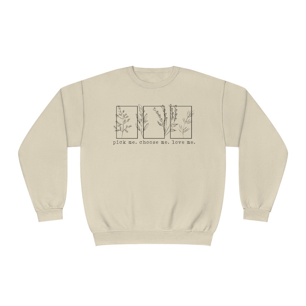 Love Me Crewneck Sweatshirt