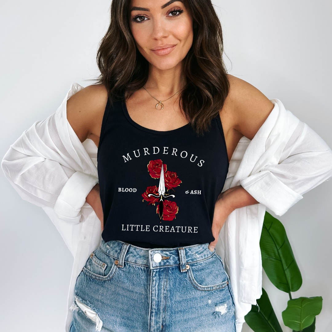 Murder Creature Racerback Tank