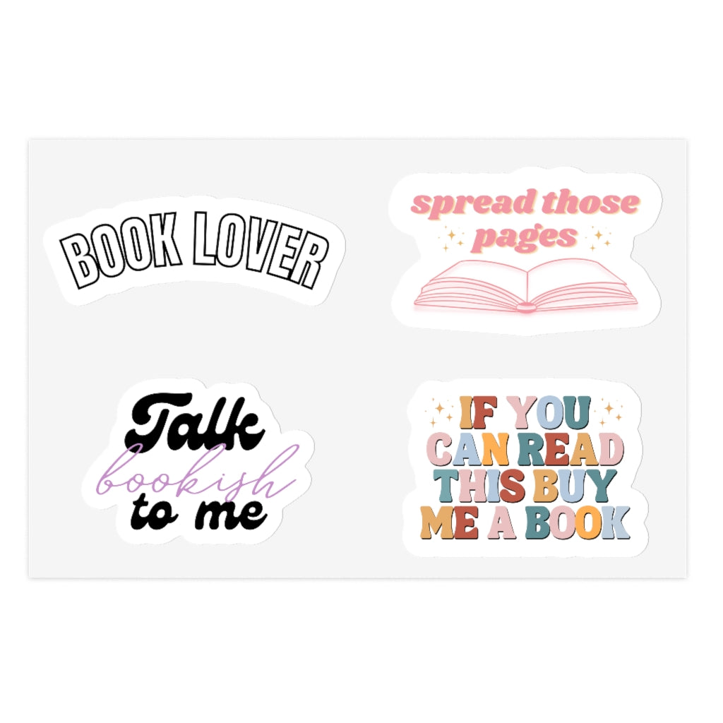 Book Collection Sticker Sheets