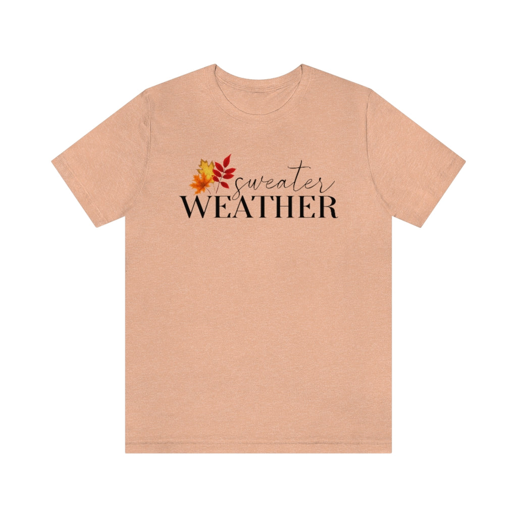 Sweater Weather Short Sleeve Tee