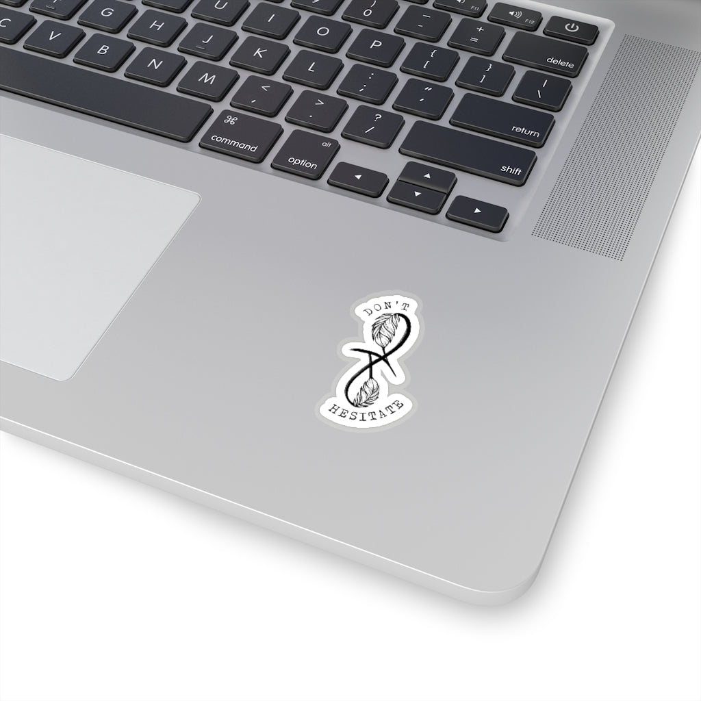 Don't Hesitate Bonding Scrypt Crown of Blood & Wings Stickers