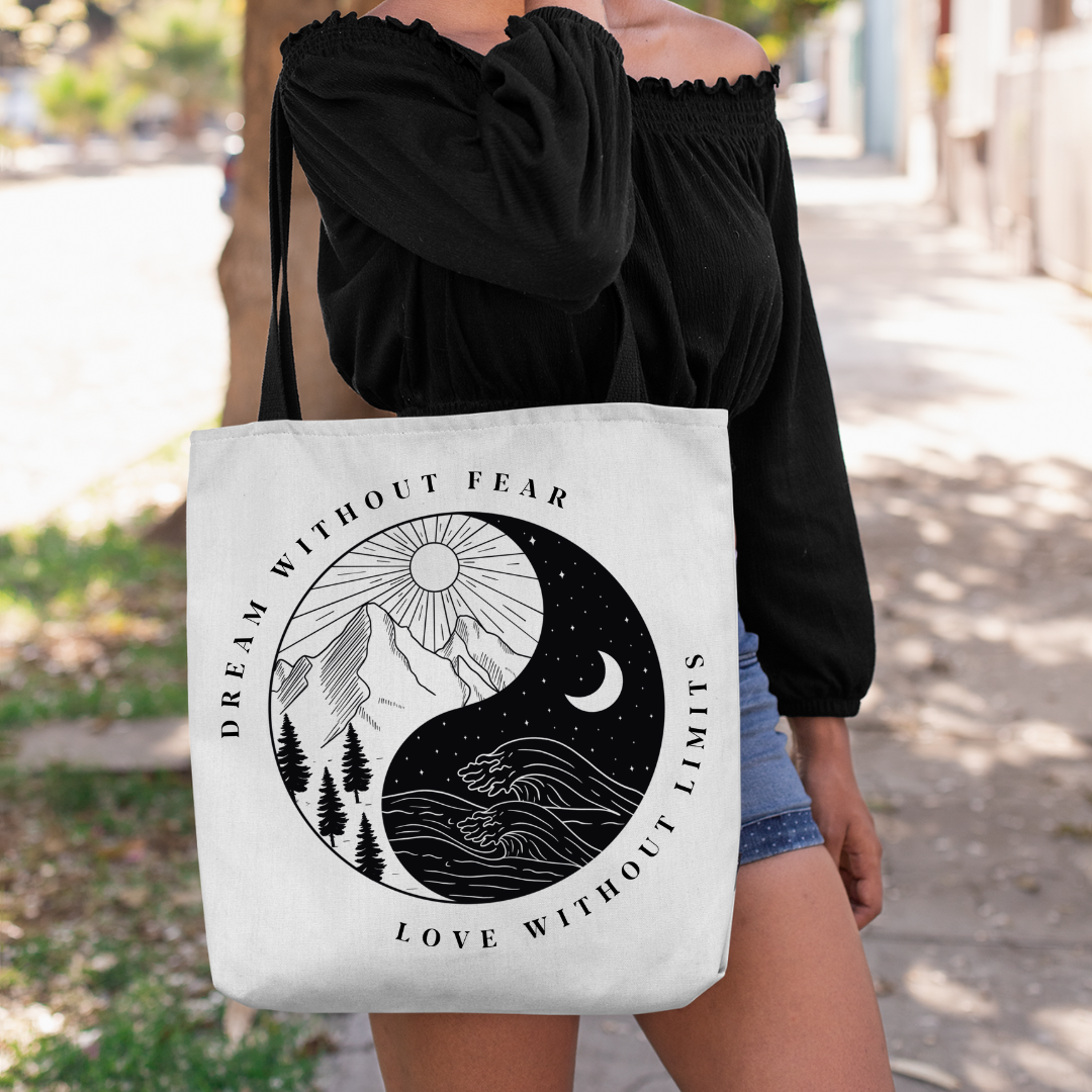 No Fear No Limits Tote Bag