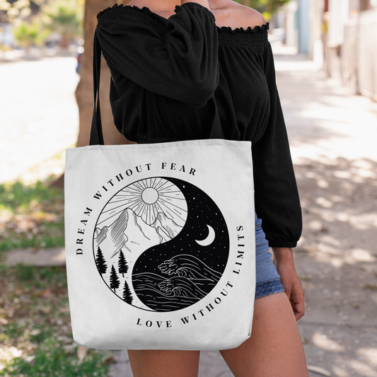No Fear No Limits Tote Bag